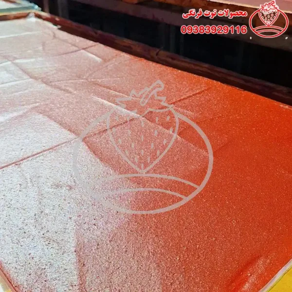آلو خاکی لواشک خانگی آلو خاکی طعم ترش - تصویر 1