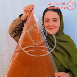 لواشک خانگی آلو سبز طعم ملس