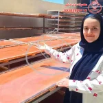 لواشک خانگی توت سیاه آلبالو طعم ترش - تصویر 3