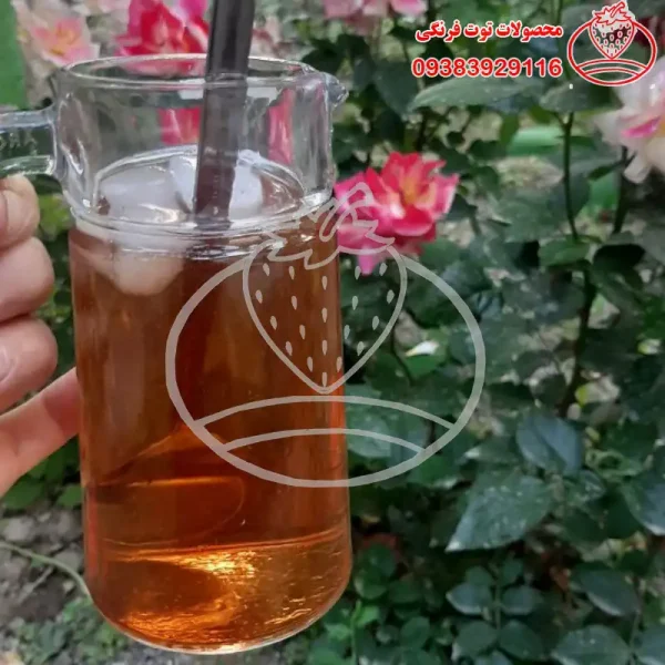 شربت گل محمدی خانگی بدون افزودنی و رنگ مصنوعی - تصویر 2