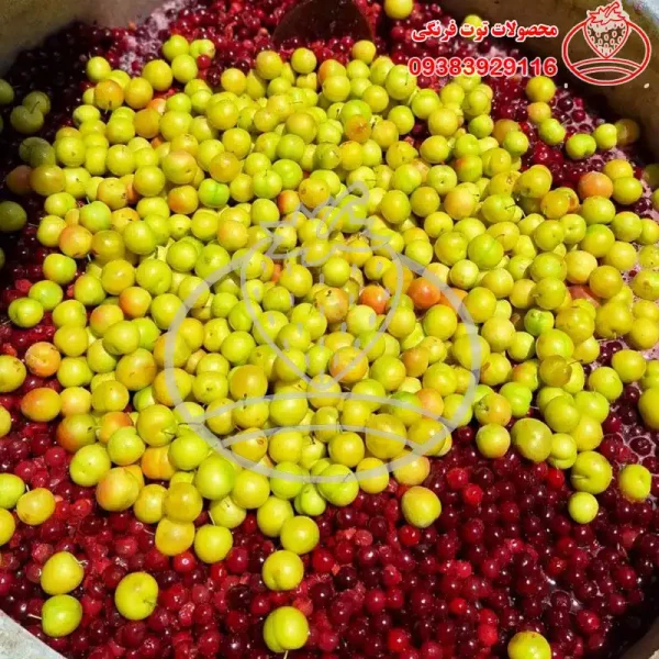 لواشک خانگی آلبالو+ آلوچه - تصویر 2