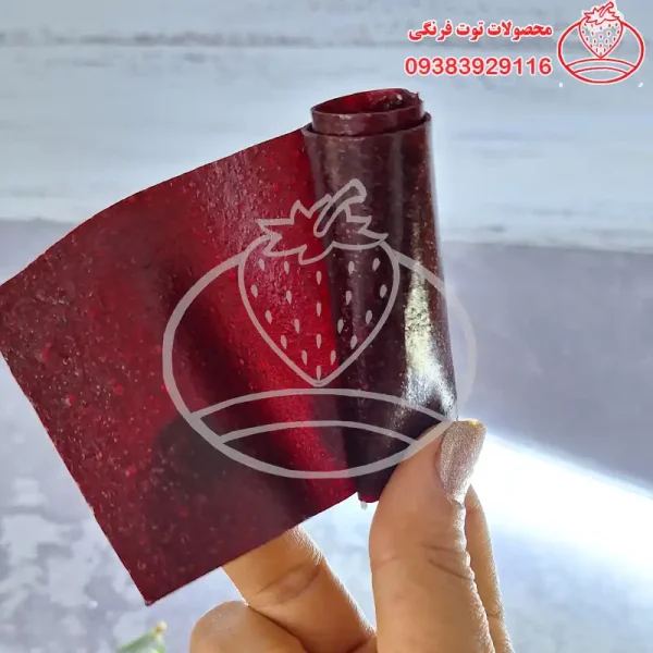 لواشک آلبالو خالص لواشک آلبالو خانگی خیلی ترش - تصویر 1
