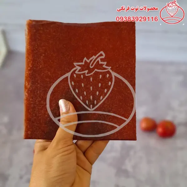 لواشک آلوچه قرمز خانگی ترش - تصویر 3