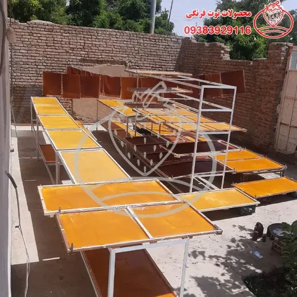 لواشک شیرین خانگی زردآلو عسگر آباد - تصویر 2