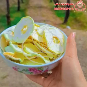 چیپس میوه سیب